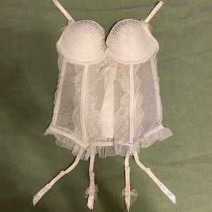 White Corset Victoria’s Secret